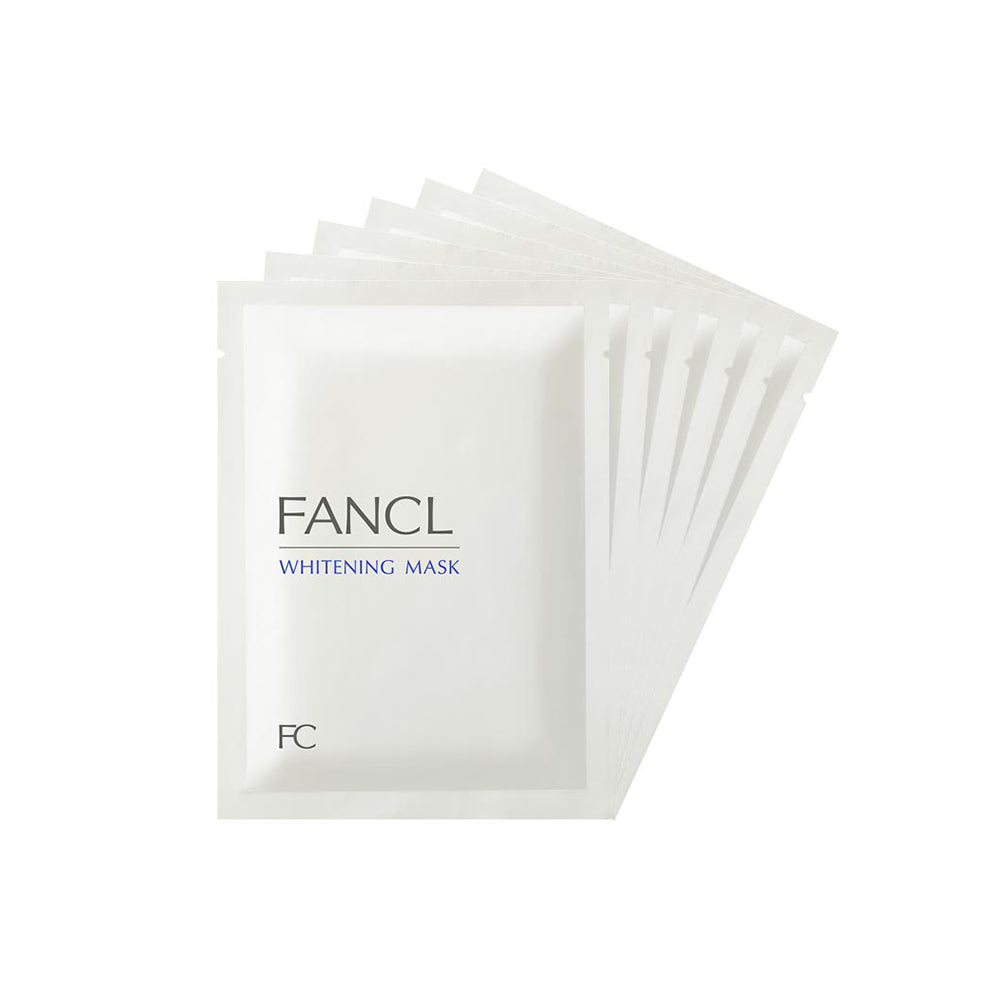 Fancl Whitening Mask 6 Sheets (1 Box)
