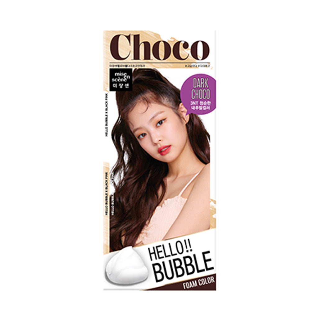 Mise en Scene Hello Bubble Foam Hair Color 3NT Dark Choco