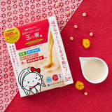 Tofu Moritaya Soy Milk Yogurt Sheet Mask Red for Anti-Aging 5 Sheets 